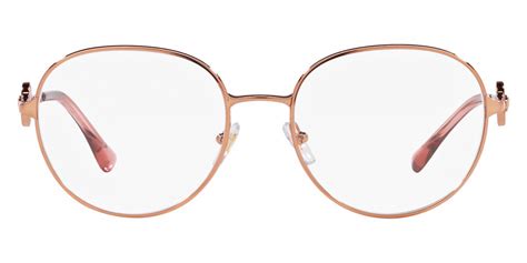 versace rose gold eyeglasses.